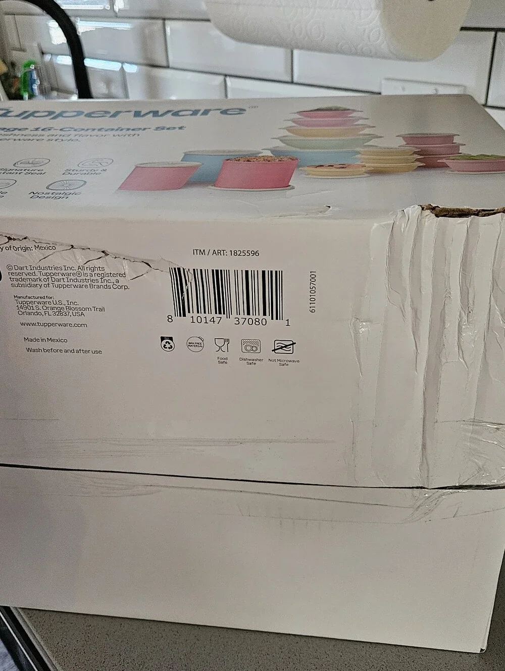 New In box Tupperware Heritage Collection 32 Piece Food Storage Container Set